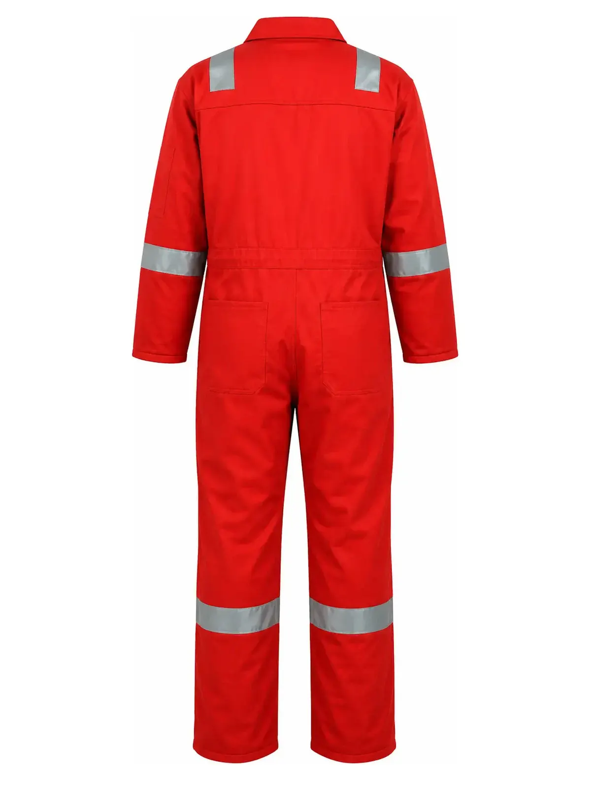 Summit Insulated Water/Wind Proof Coverall With Silver Reflective Tape — Back