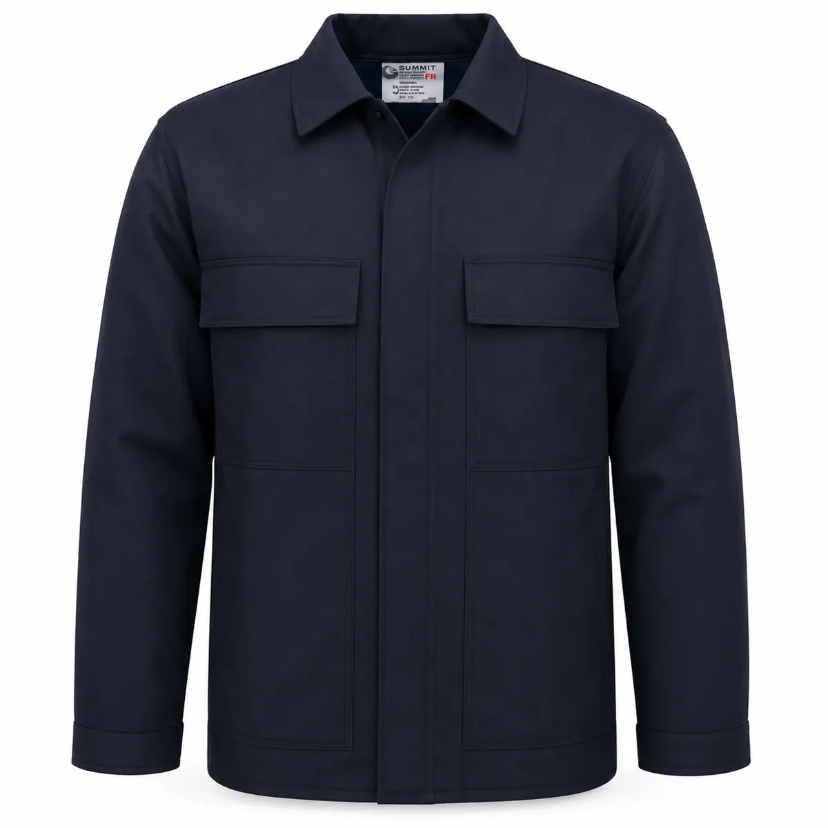Summit Freeze® FR Insulated Chore Coat, 100% Cotton Outer — front view