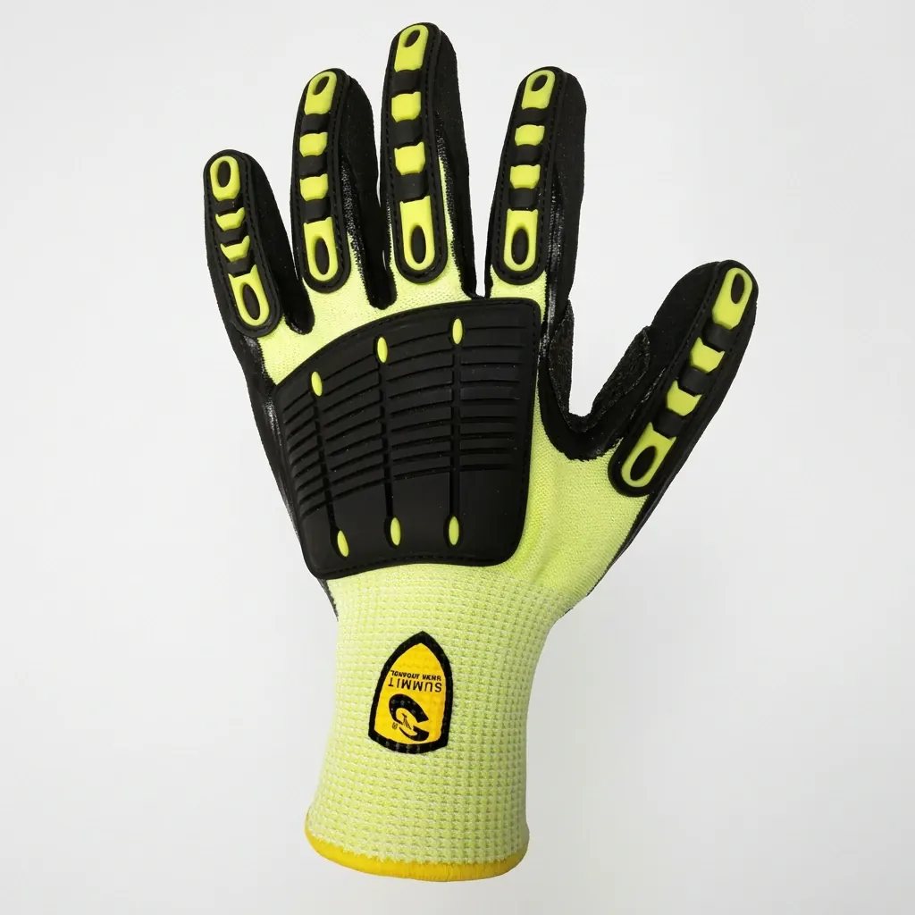 Summit Impact Protection (IP) Nitrile Palm Gloves — front view