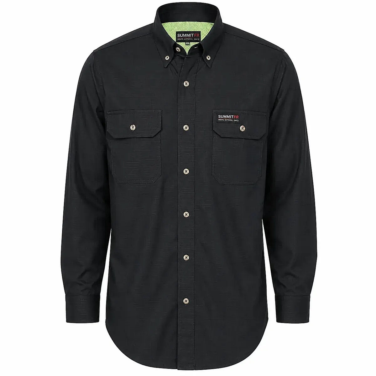 Summit Breeze® Inherent Blend Triple Vented FR Shirt — Navy