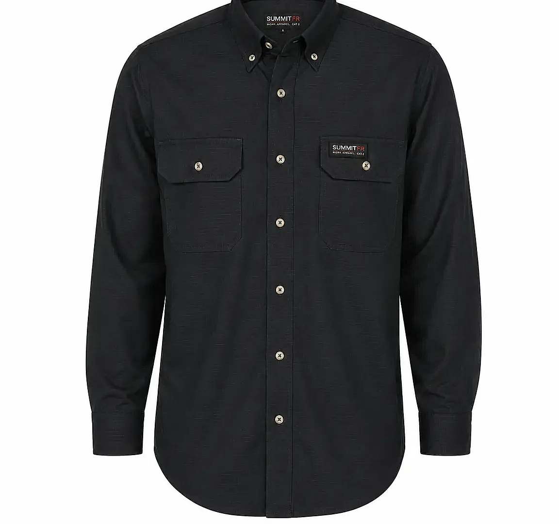 Summit Performance® Inherent Blend FR Shirt — Navy