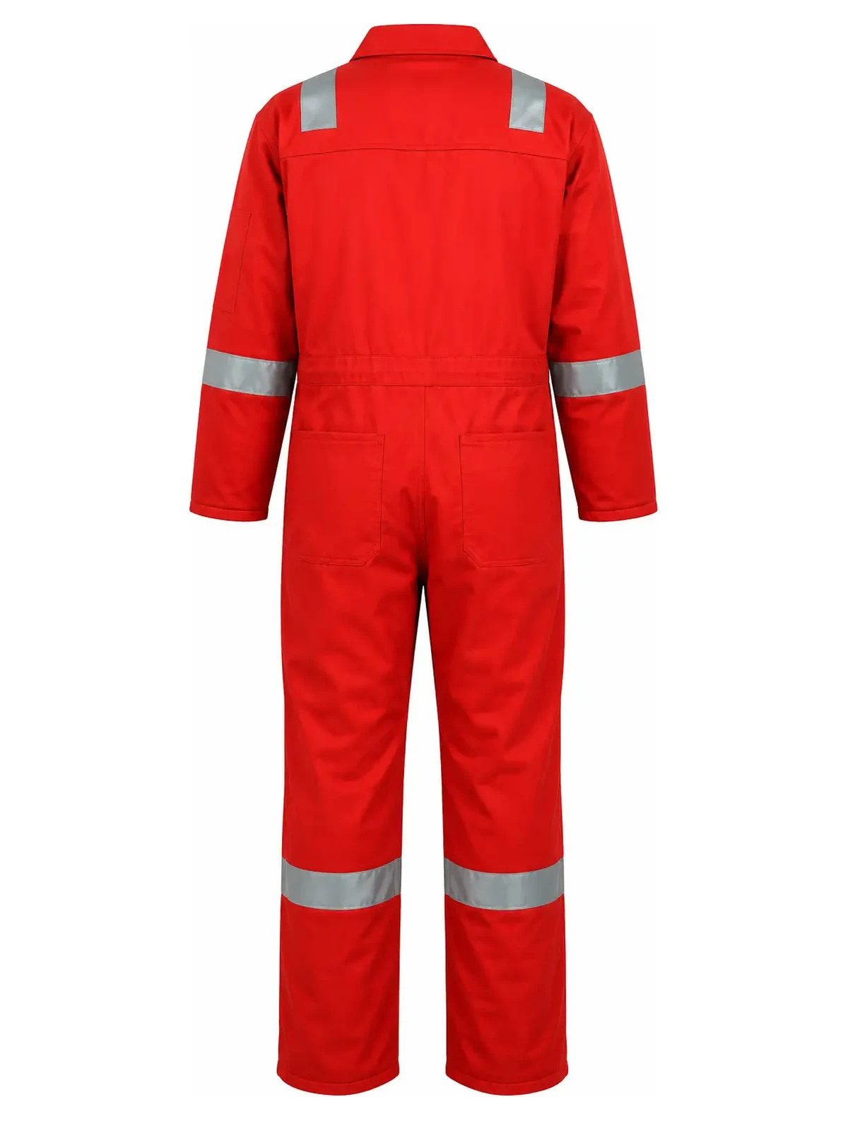 Summit Insulated Water/Wind Proof Coverall With Silver Reflective Tape — Back