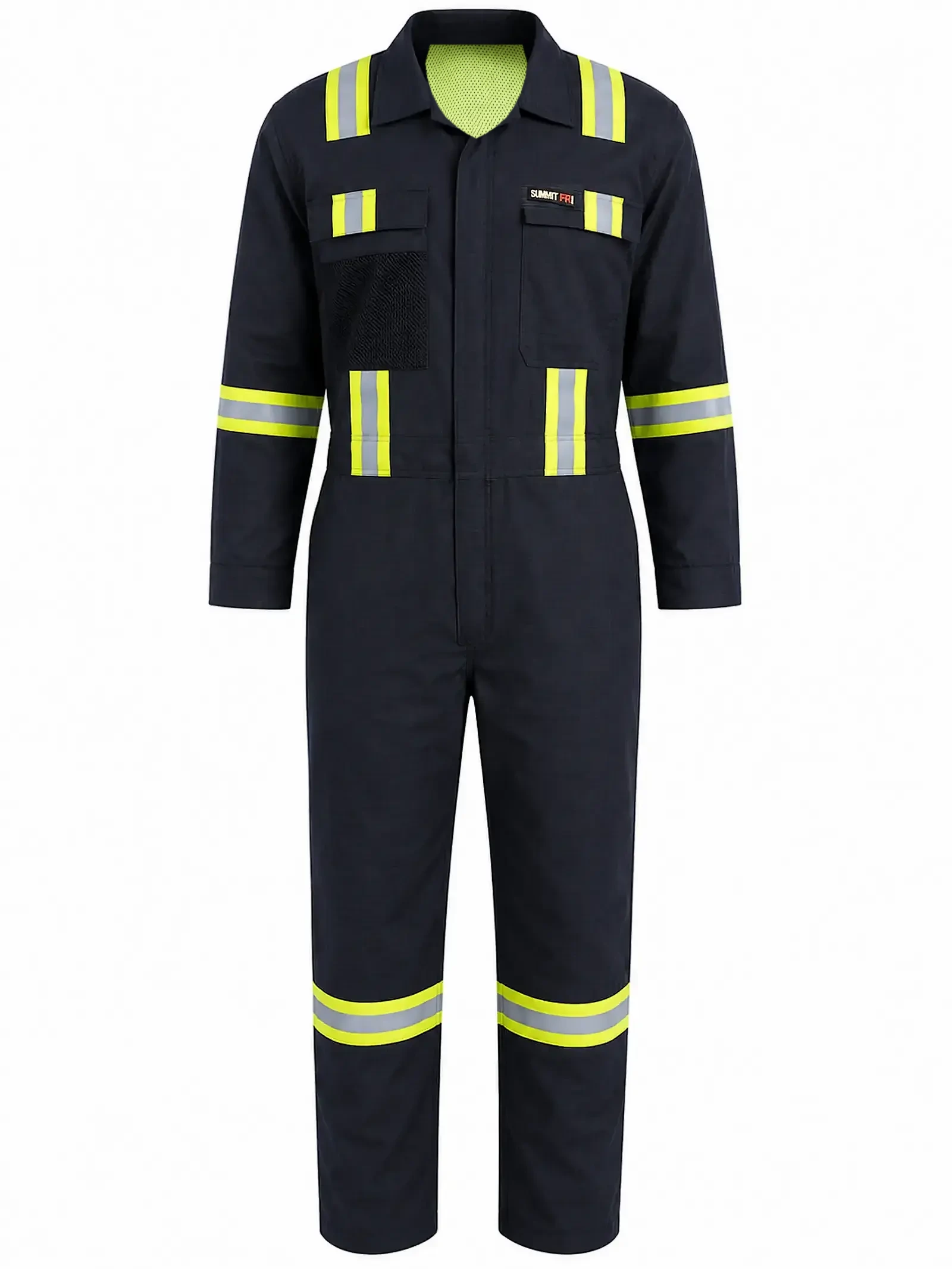 Summit Breeze® FR Triple Vented Coverall — Inherent Blend with Triple Trim Reflective Tape