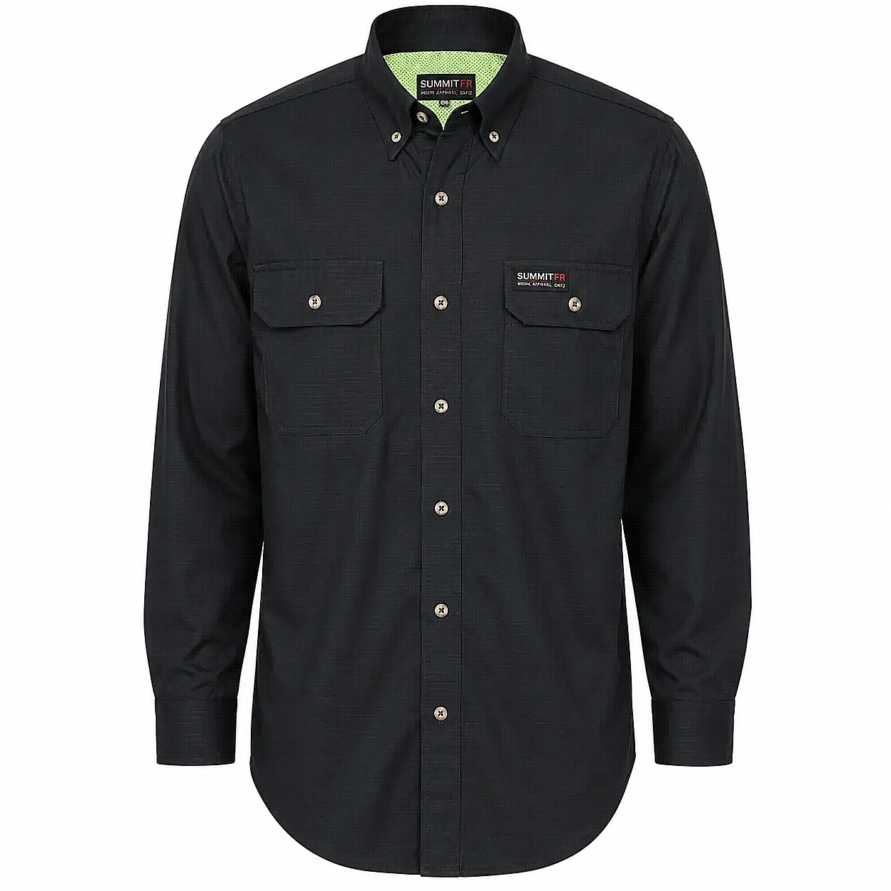 Summit Breeze® Inherent Blend Triple Vented FR Shirt — Navy