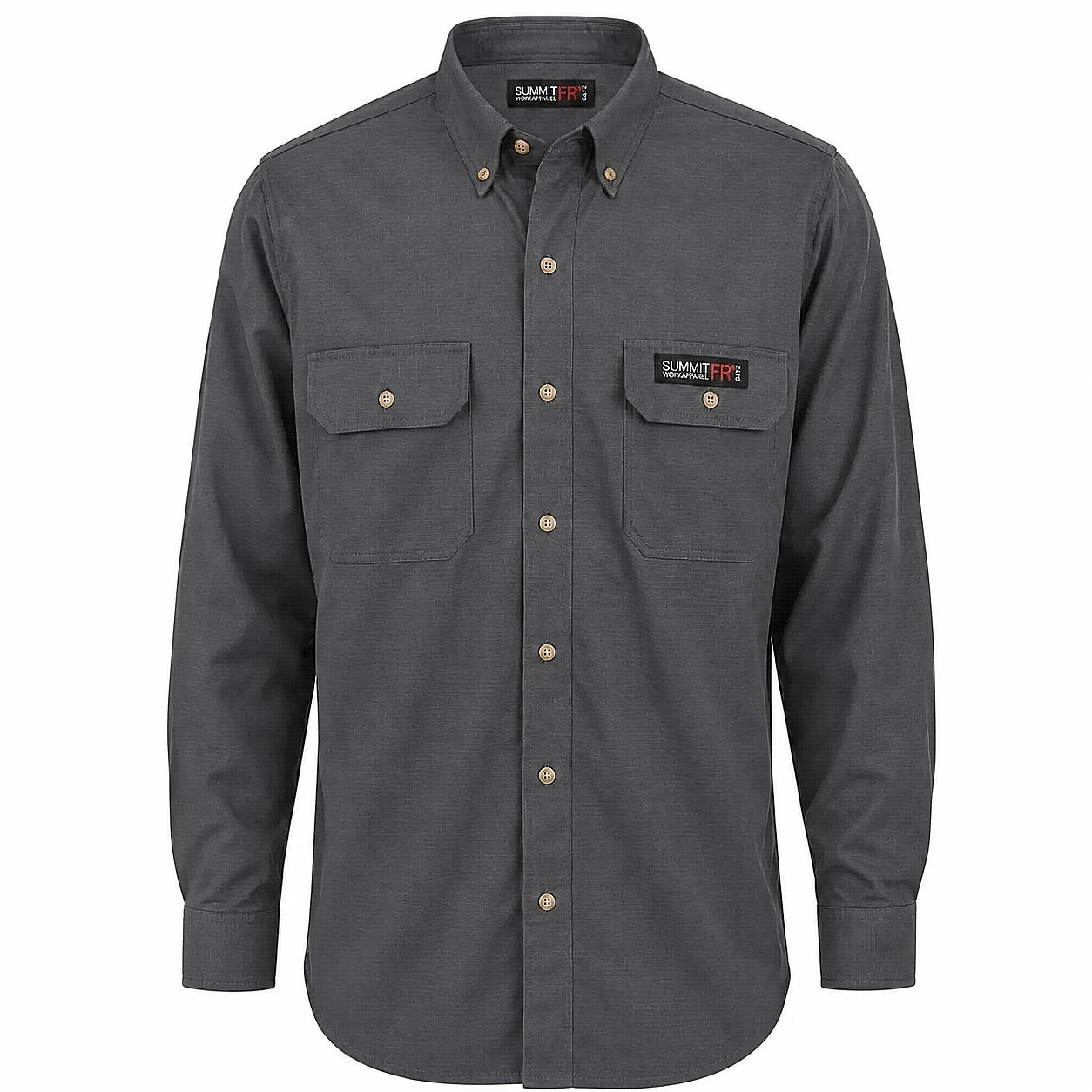 Summit Performance® Inherent blend FR Shirt — Gray