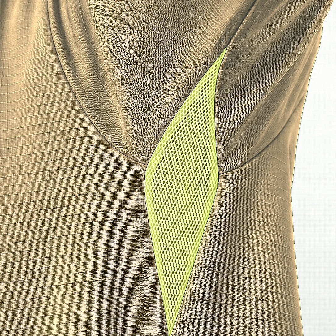 Summit Breeze® FR Vented Coverall — Inherent Blend, 5.5 oz. Ripstop, Reflective Tape — Underarm mesh